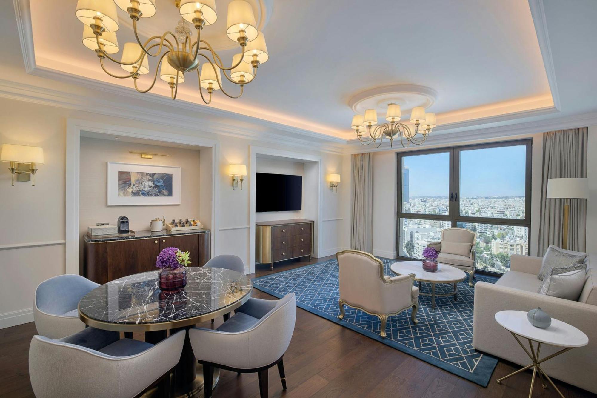 The Ritz-Carlton, Amman Hotel Exterior foto A suite at the hotel